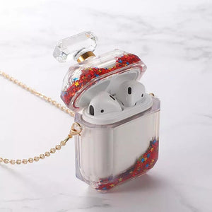 GLITTER BOTTLE AIRPOD CASE