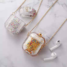 Load image into Gallery viewer, GLITTER BOTTLE AIRPOD CASE
