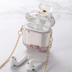 GLITTER BOTTLE AIRPOD CASE