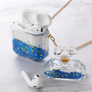 GLITTER BOTTLE AIRPOD CASE