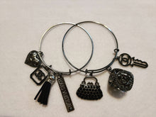 Load image into Gallery viewer, BLACK CHARM BRACELETS
